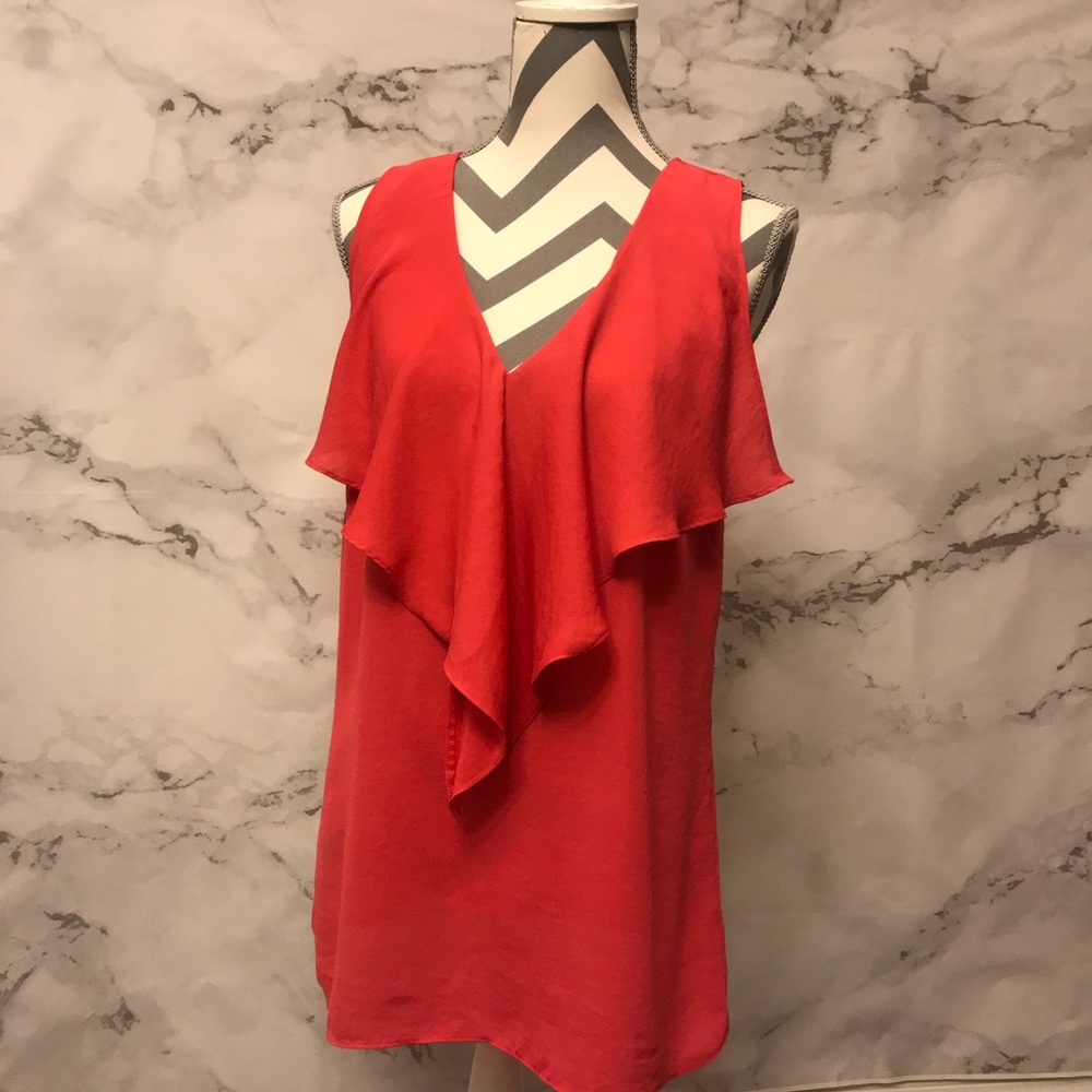 Banana Republic Orange Tank Size 14